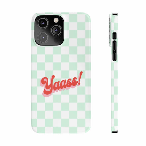 Yaass Retro Slim Case – iPhone 14 Series
