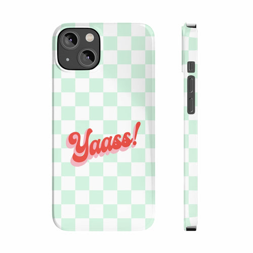 Yaass Retro Slim Case – iPhone 14 Series
