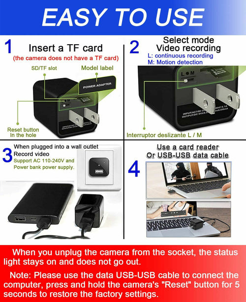1080P Hidden Security Camera