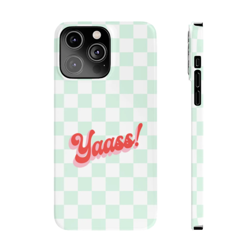 Yaass Retro Slim Case – iPhone 14 Series